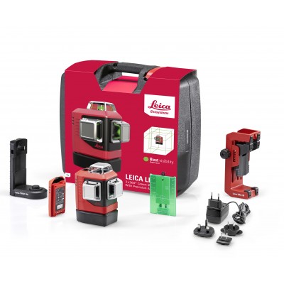 Leica Lino L6G zöld 3x360°-os keresztlézer